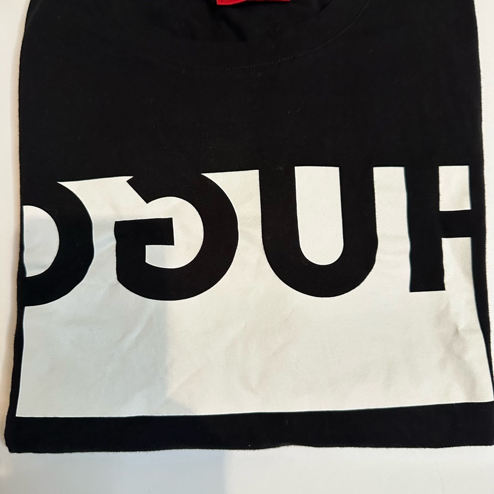 HUGO Monochrome Logo Tee